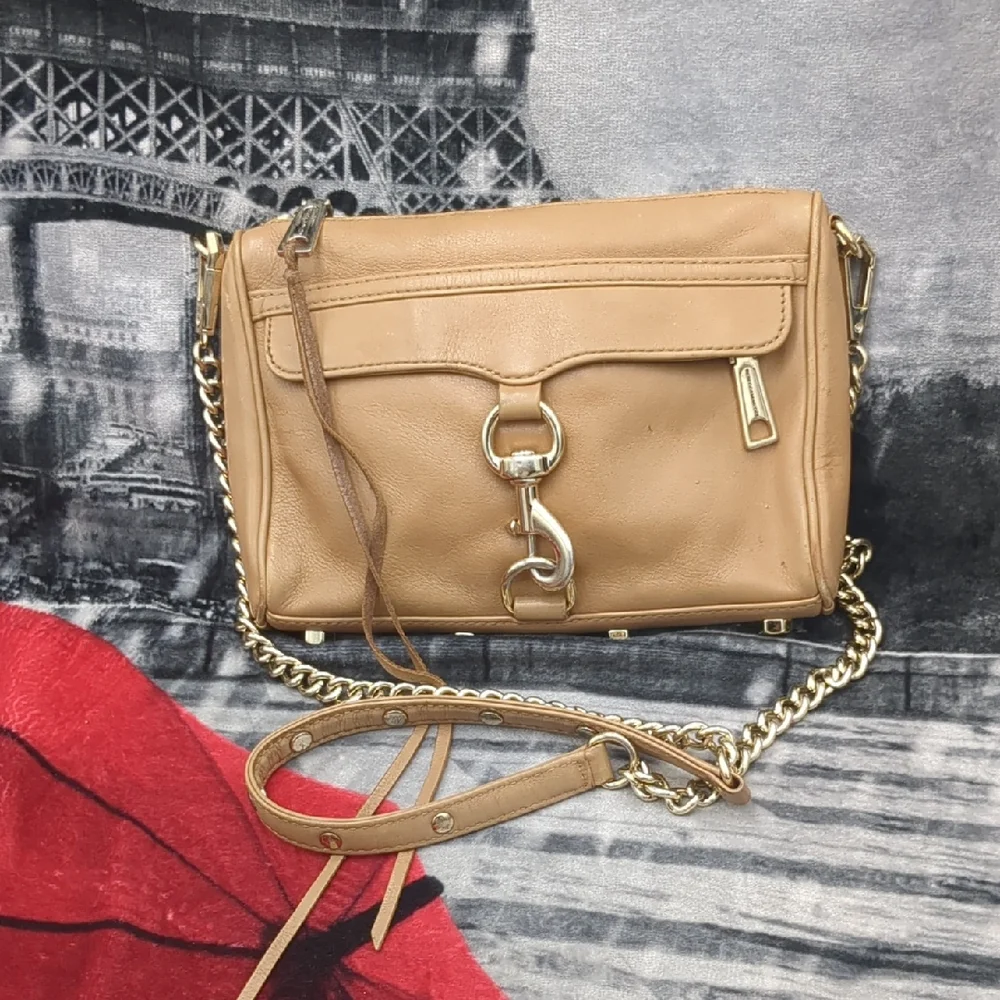 Rebecca Minkoff MAC Crossbody Tan Leather Bag